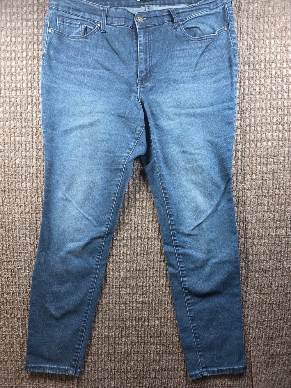 Jessica Simpsons Curvy High Rise Skinny Jeans Size 18W